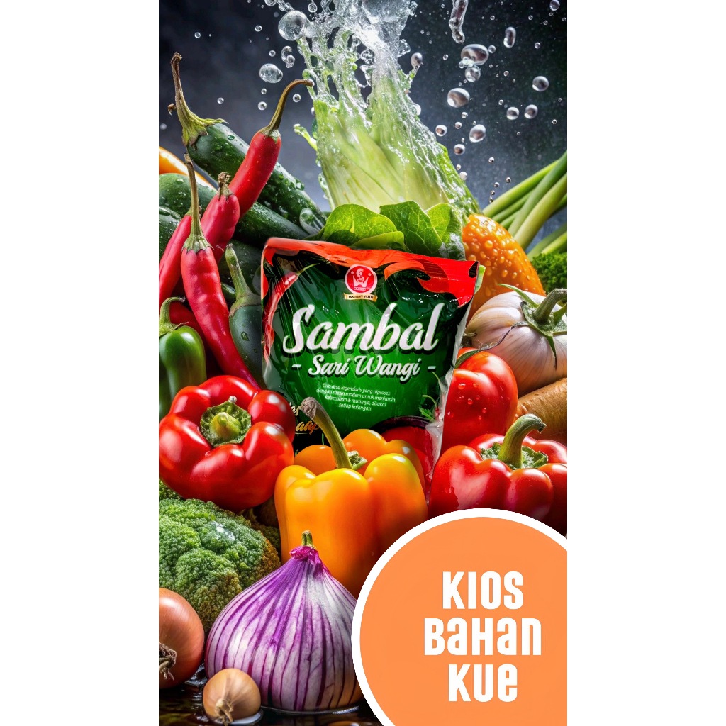 

Saus Sambal SARI WANGI 500GRAM + 10% EXTRA ( 550GRAM)