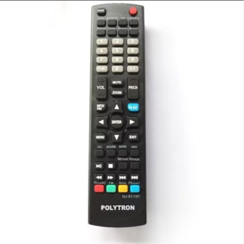 Remote TV LCD / LED Polytron 81I191 - Remot Televisi Polytron