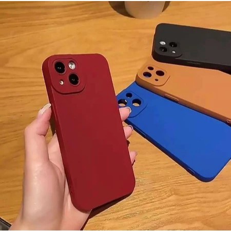 Case ini Cocok Untuk Vivo V40 Lite / Y29 / V50 / Y400 Soft Case Warna Polos Big Eye Pro Camera