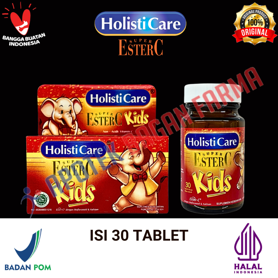 HOLISTICARE ESTER C KIDS 30 TABLET
