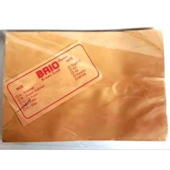 

Eksklusif AMPLOP COKLAT BRIO FOLIO BPKB SUPER E A4 A3