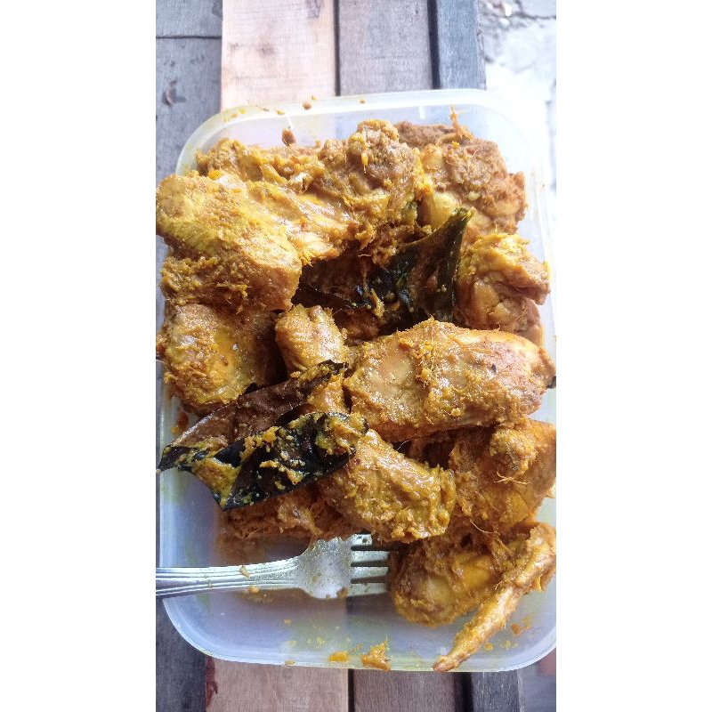 

ayam ungkep setengah ekor