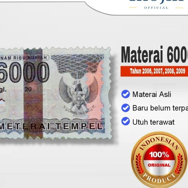 

HJ6 Materai 6 Tahun 26 27 2 29 Perangko Matrai Tempel Asli Orinal Pos