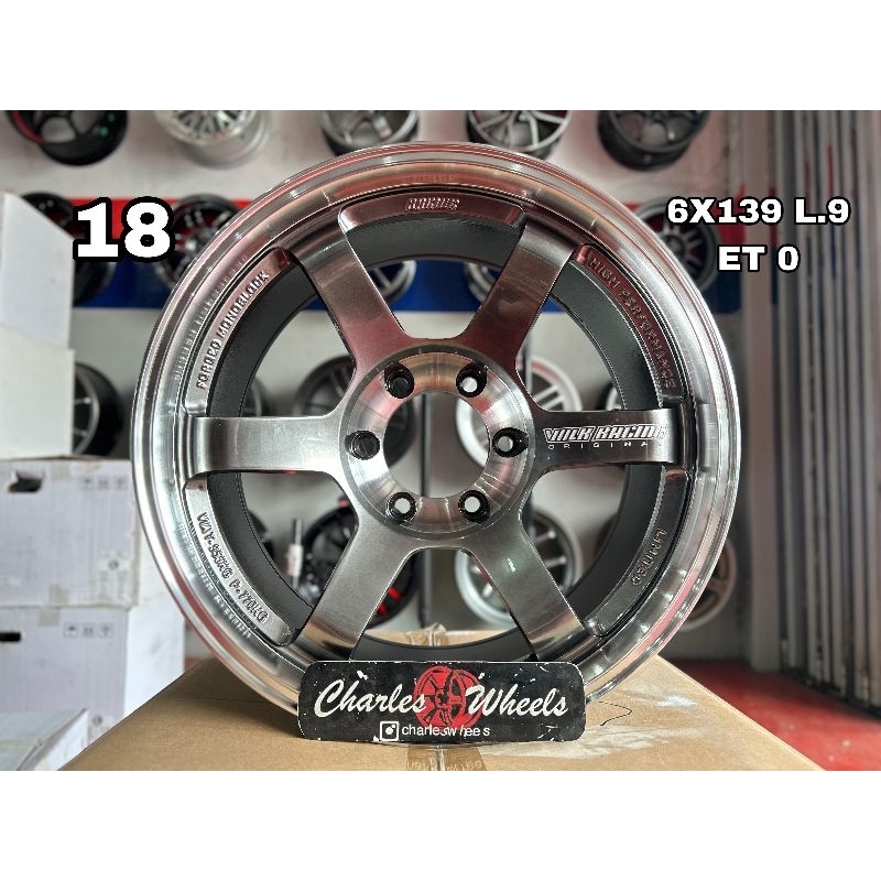 VELG TE37 PROGRESSIF RING 18 HB LIPS POLIS