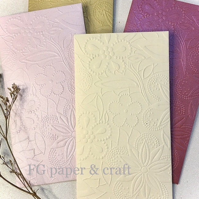 

FG2 Amplop Uang 5pcs Angpau Flower Emboss by fgpaper