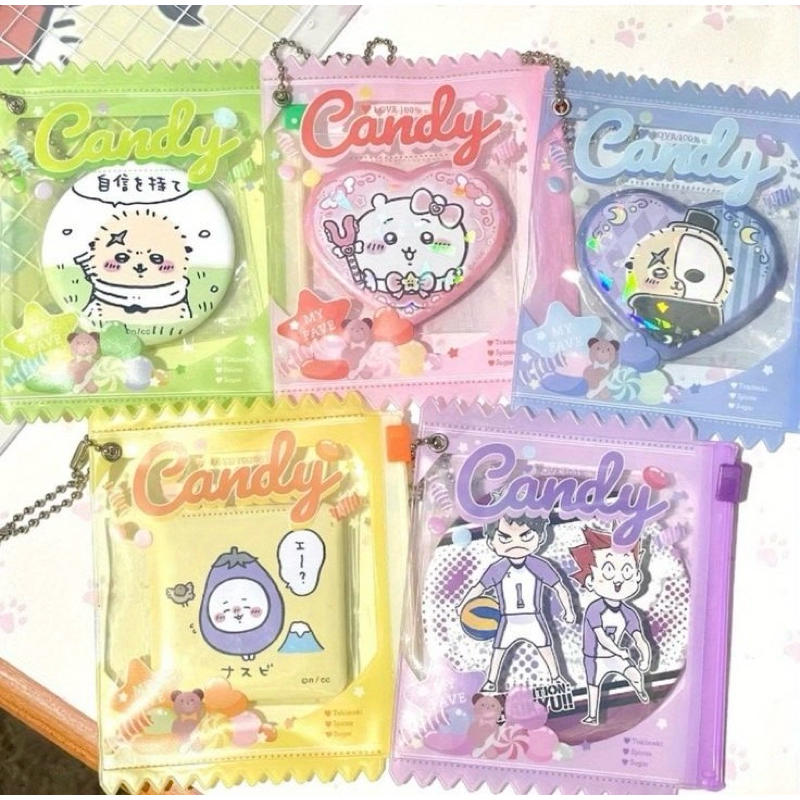 

[READY] PVC POUCH ZIPLOCK CANDY DOLL CARD CAHOL FIGURE POPMART
