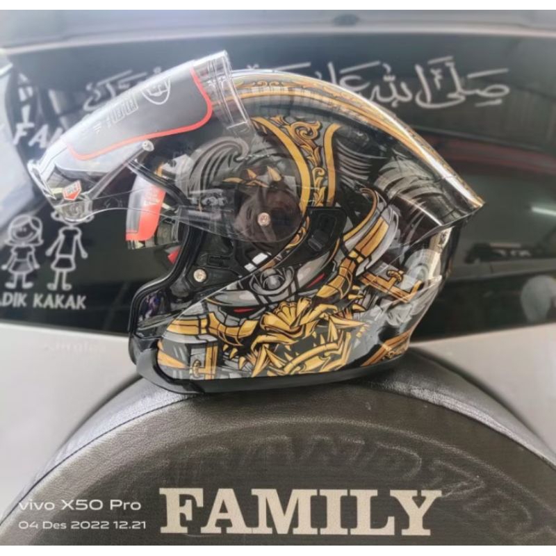 HELM NJS KAIROZ SAMURAI ORIGINAL pull moti