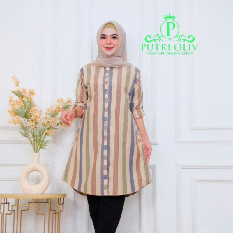 TERBARU tunik salur/tunik kotak/salur tunik saku