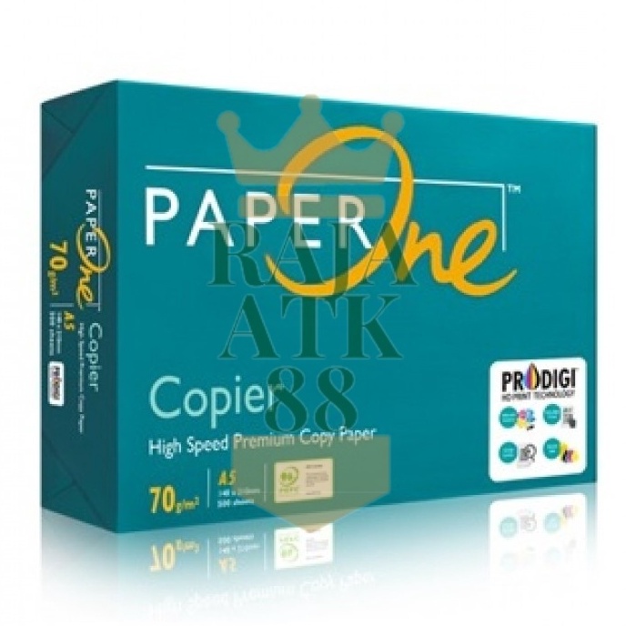 

Terbatas Kes HVS A5 75 Grm Paperone Paper One Copy Paper