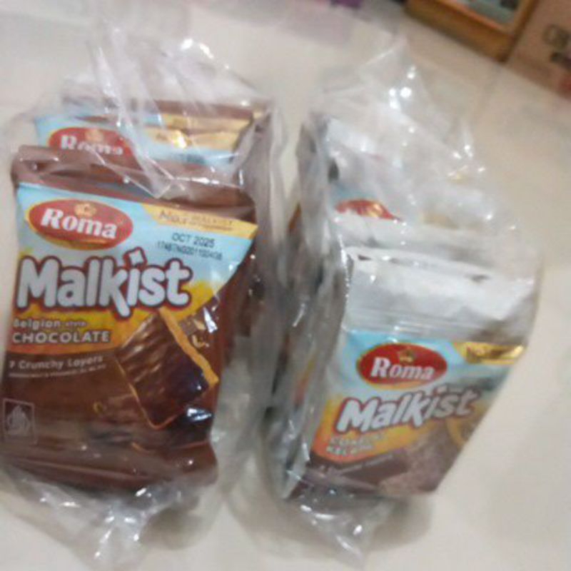 

Roma Malkist coklat dan coklat kelapa