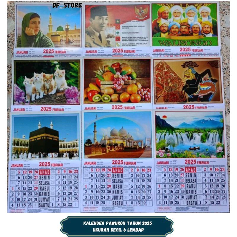 

Kalender Pawukon Tahun 2025 Ukuran kecil | kalender pawukon 2025 | kalender wuku 2025 | kalender jawa wukon 2025 kecil murah