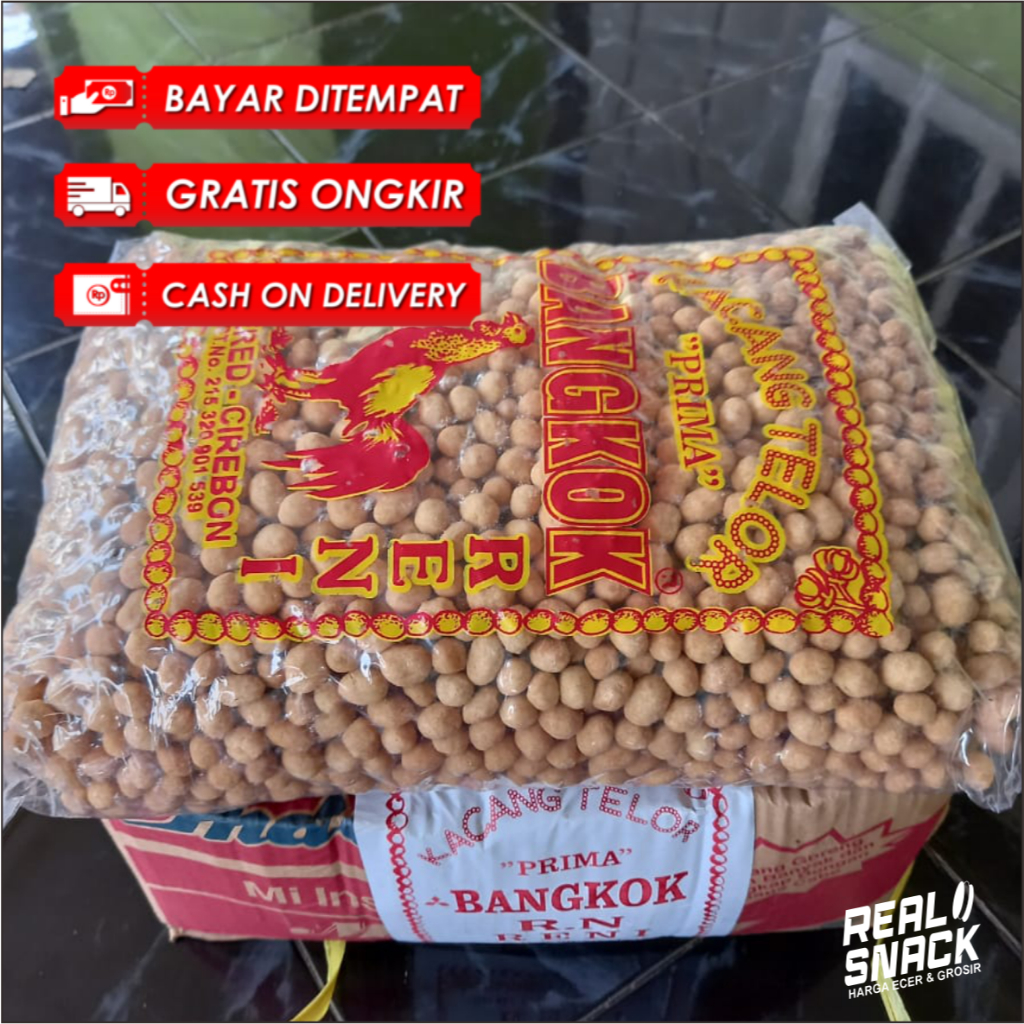 

[COD] KACANG TELOR GORENG 1KG MANIS GURIH