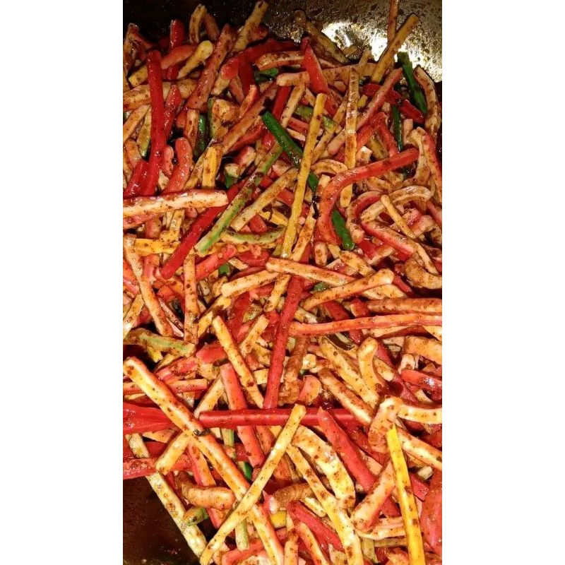 

kerupuk jaat pedas daun jeruk isi 500gr