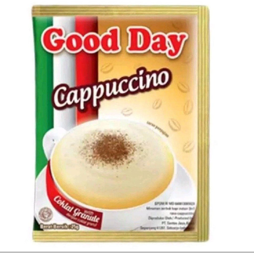 

Kopi Good Day Cappucino 10 Sachet