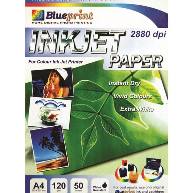

Spesial Blueprint BPIPA412 Inkjet Paper A4