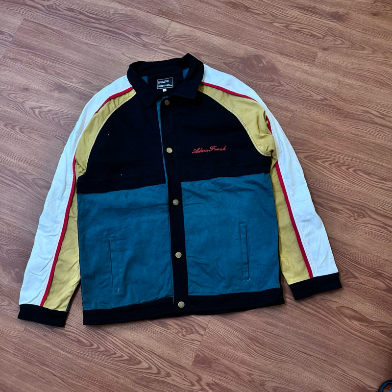 Work canvas Jacket Colorblock