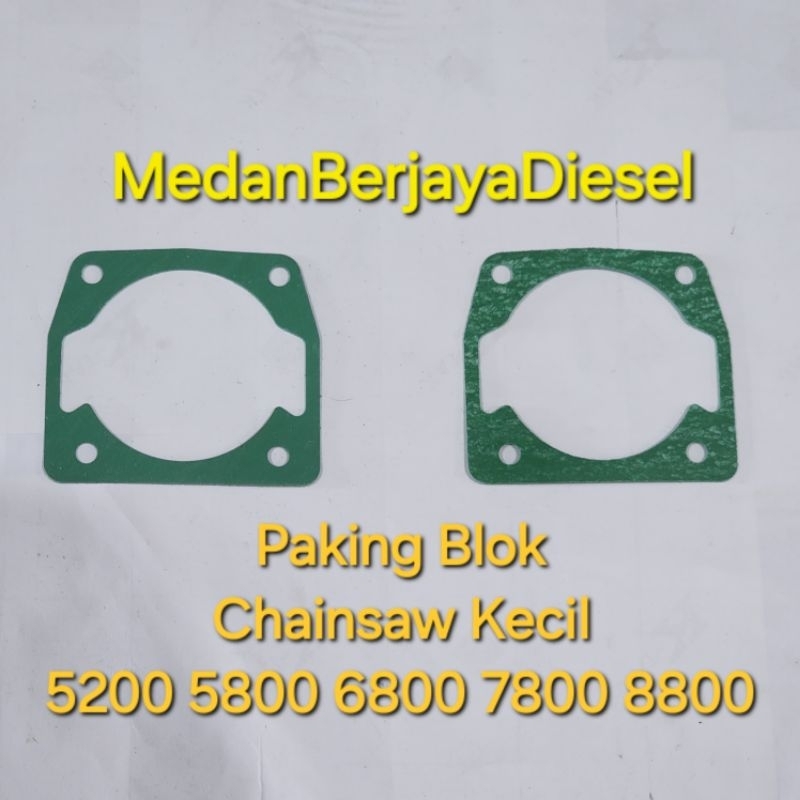 Paking Blok Mesin Chainsaw Kecil Packing Block Mesin Senso Kecil 5200 5800 6800 7800