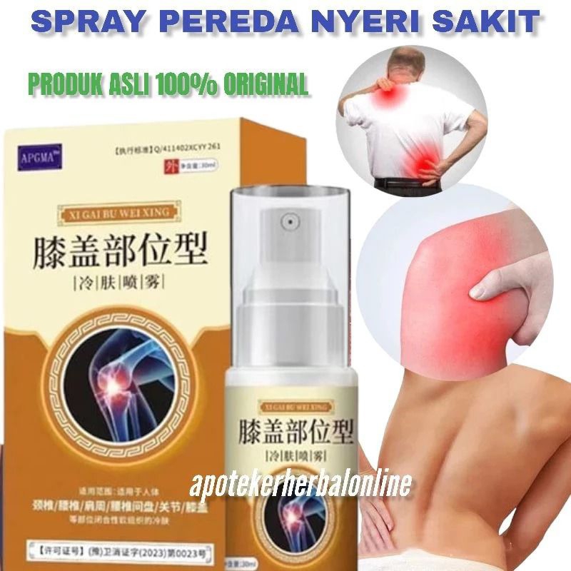 SPRAY SEMPROTAN Pereda Nyeri Otot Nyeri Lutut Nyeri Tumit Nyeri Persedian Nyeri Pinggang Kebas Kesem
