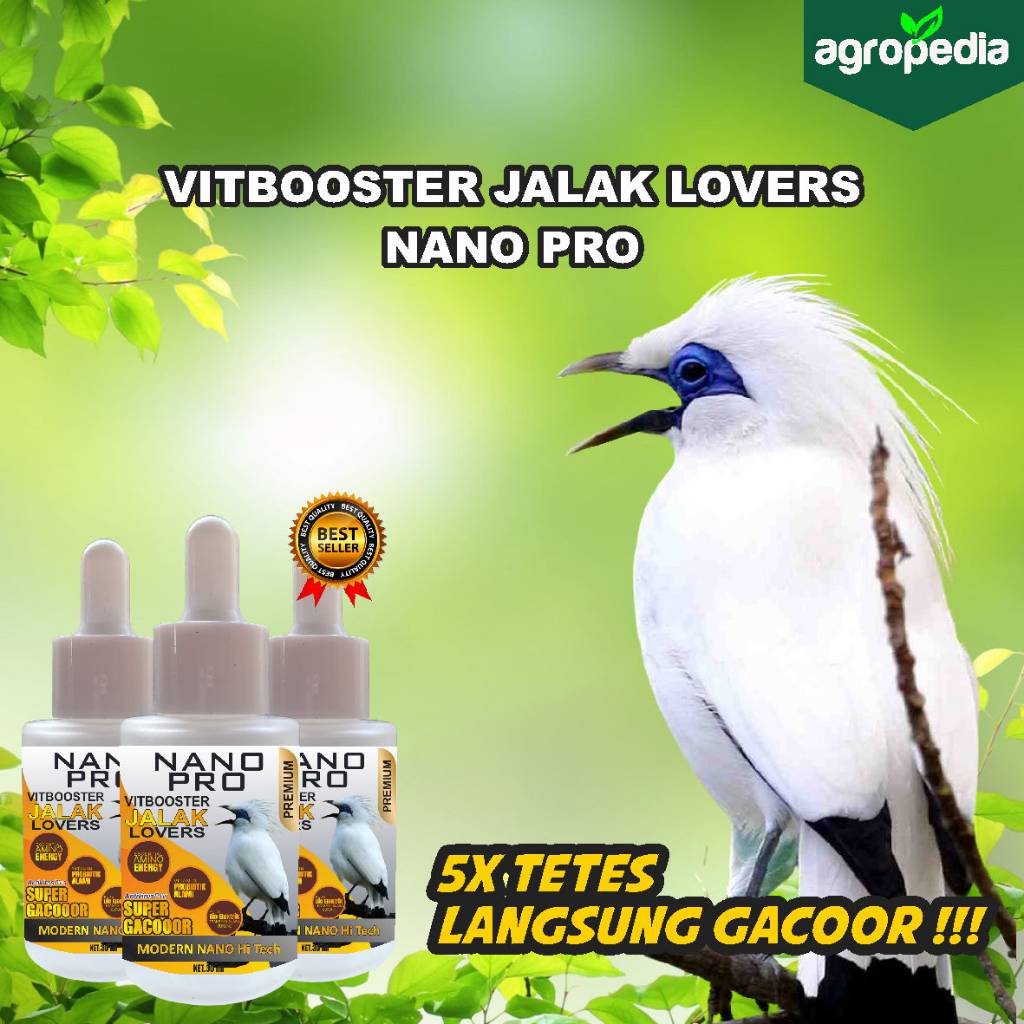 Vitamin Gacor Jalak / Doping Jalak Lomba / Vitamin Booster Jalak / Lomba Super Gacor 30ml