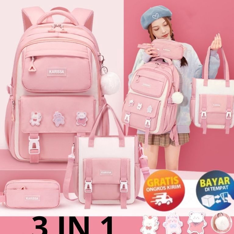 Bagus Banget BK179  TAS SEKOLAH TAS RANSEL ANAK PEREMPUAN TAS SEKOLAH ANAK PEREMPUAN TAS SEKOLAH WAN