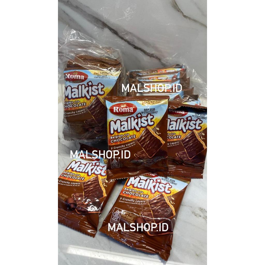 

Roma Malkist Chocolate Renceng 18gr (Malshop)