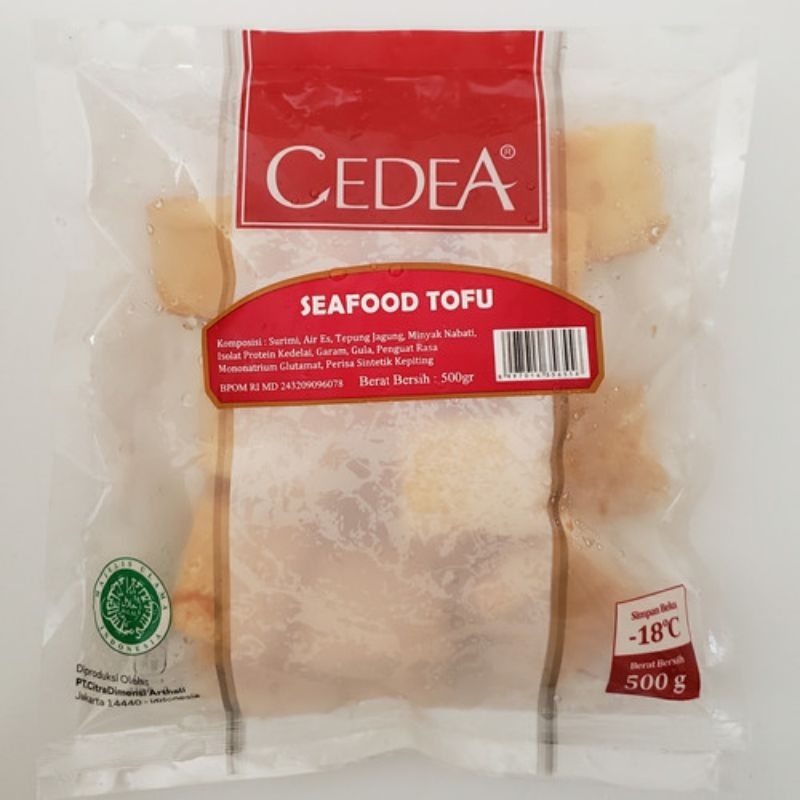 

Cedea seafood tofu 500gr