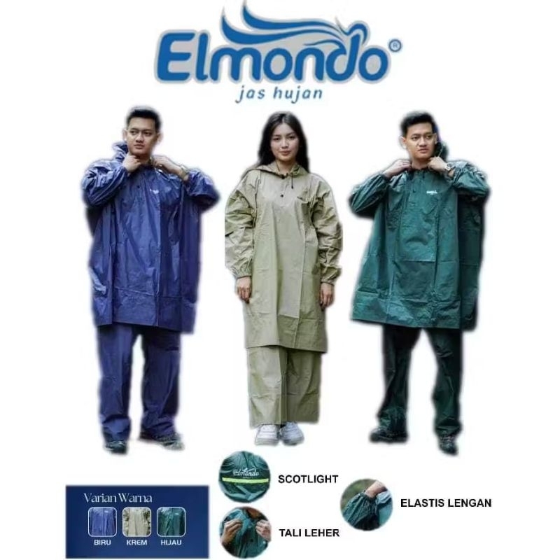 [COD] Jas hujan dewasa PRIMA Elmondo mantol mantel