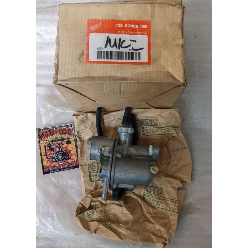 karbu karburator sumur Honda c50 c70 pispot  merk Keihin nos