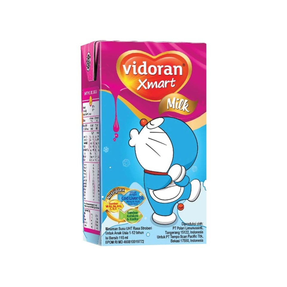 

VIDORAN KIDS MILK STROBERI 115 ML