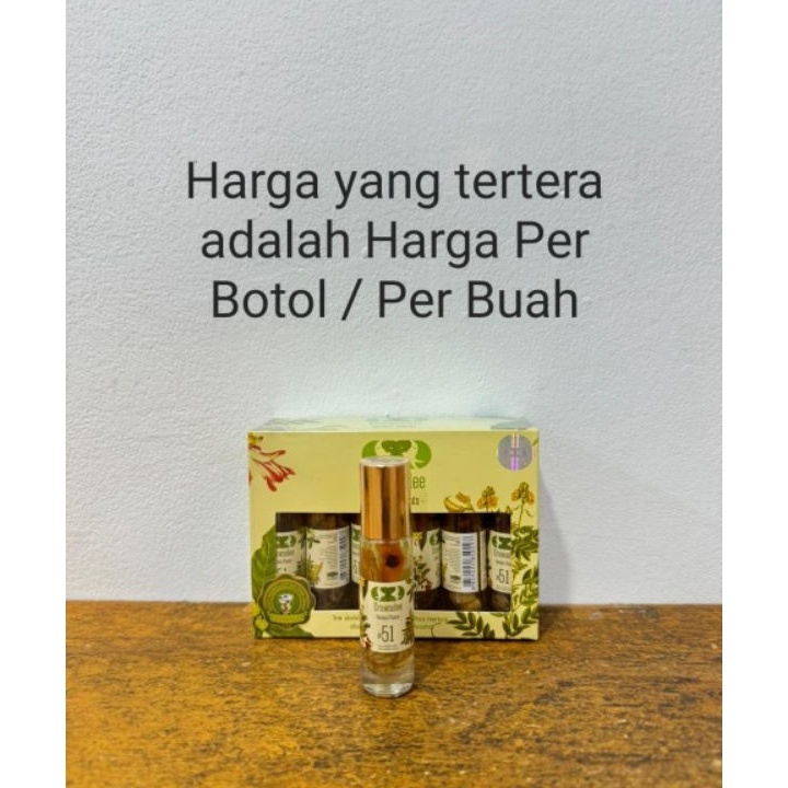 SALE Minyak Angin Aroma Therapy No 51 Herbal Erawadee Thailand Original