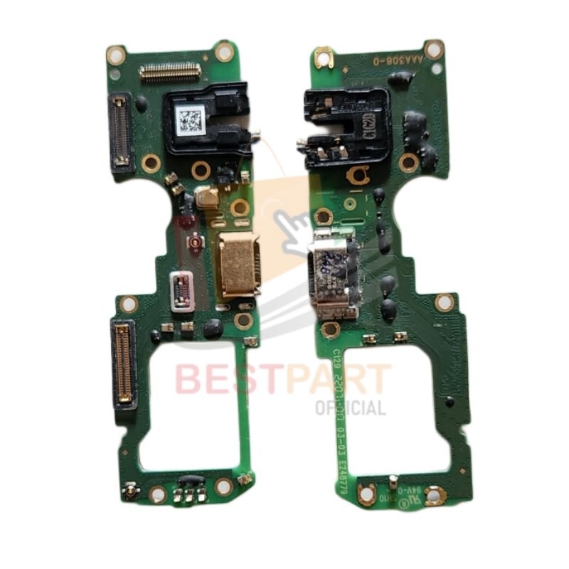 FLEXIBEL KONEKTOR CHARGER / PAPAN CON CAS For OPPO RENO 8Z / RENO 7Z 5G ORIGINAL