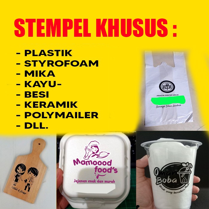 

Stempel untuk Media Plastik