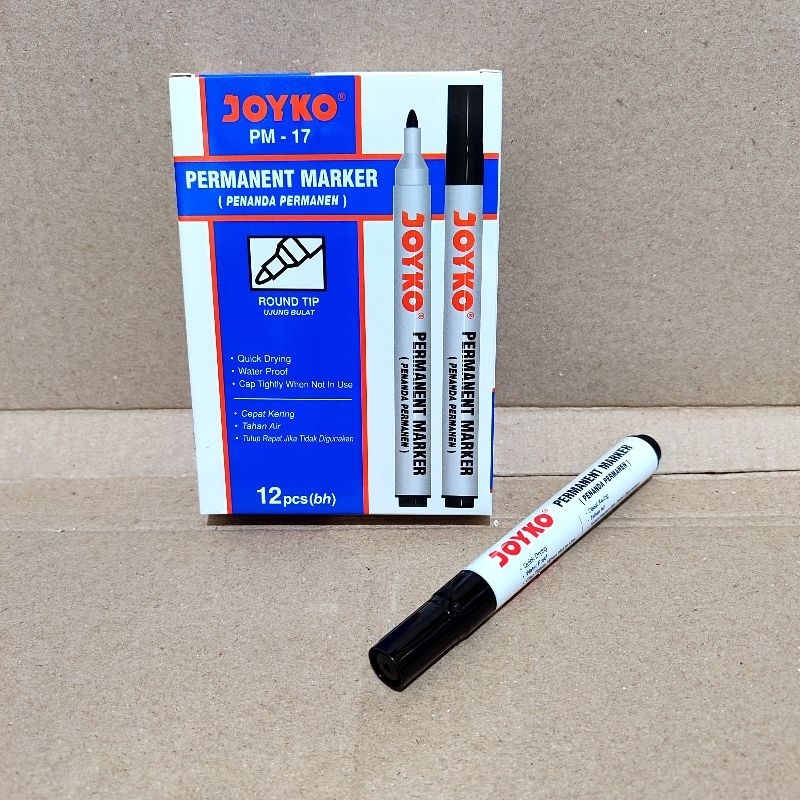 

1 Pcs Spidol Permanent Joyko HITAM