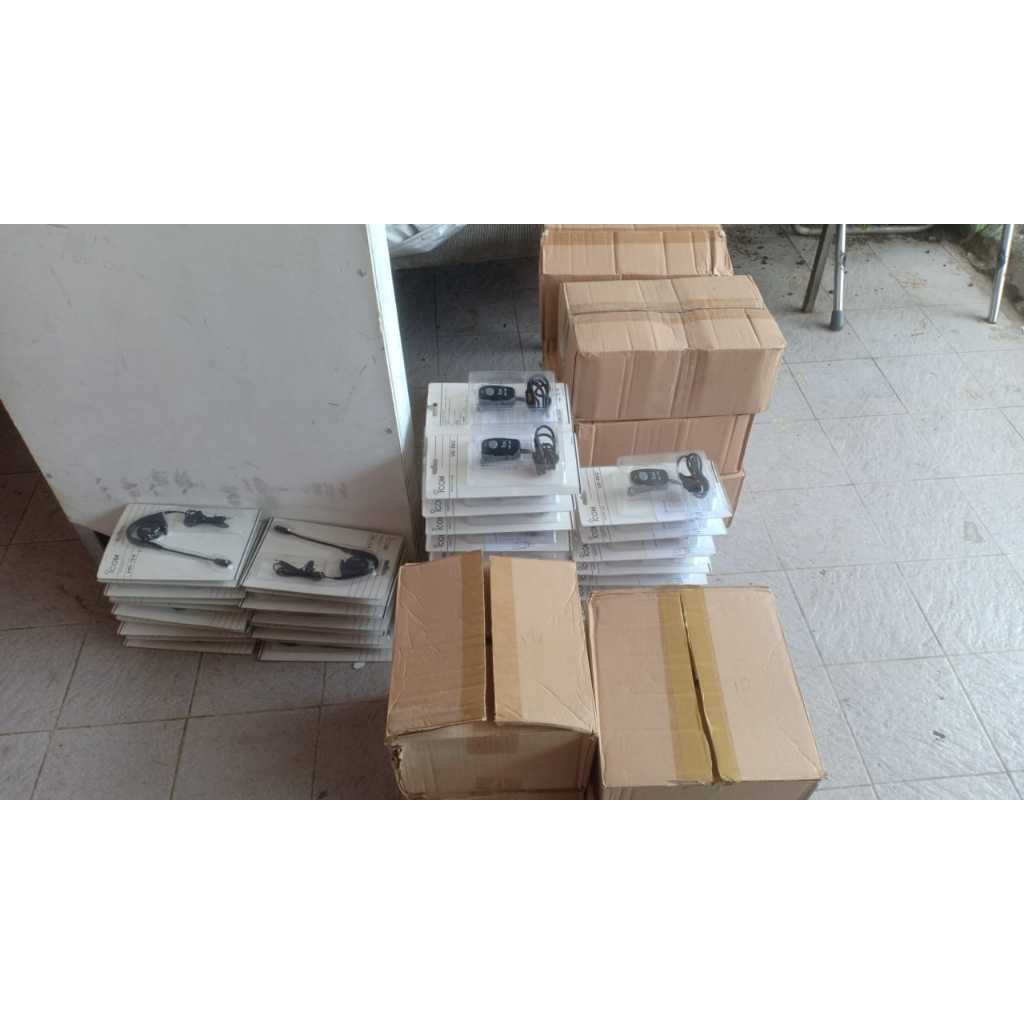 PTT Icom V80 Hand set Ht Icom V8 Ear set Alinco Dj 196 Head set Icom V86 Atau Icom V85 Handsfree Ali