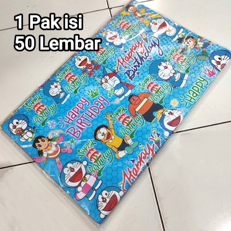 

1 Pak Kertas Kado Kiky Fancy Isi 50 Lembar