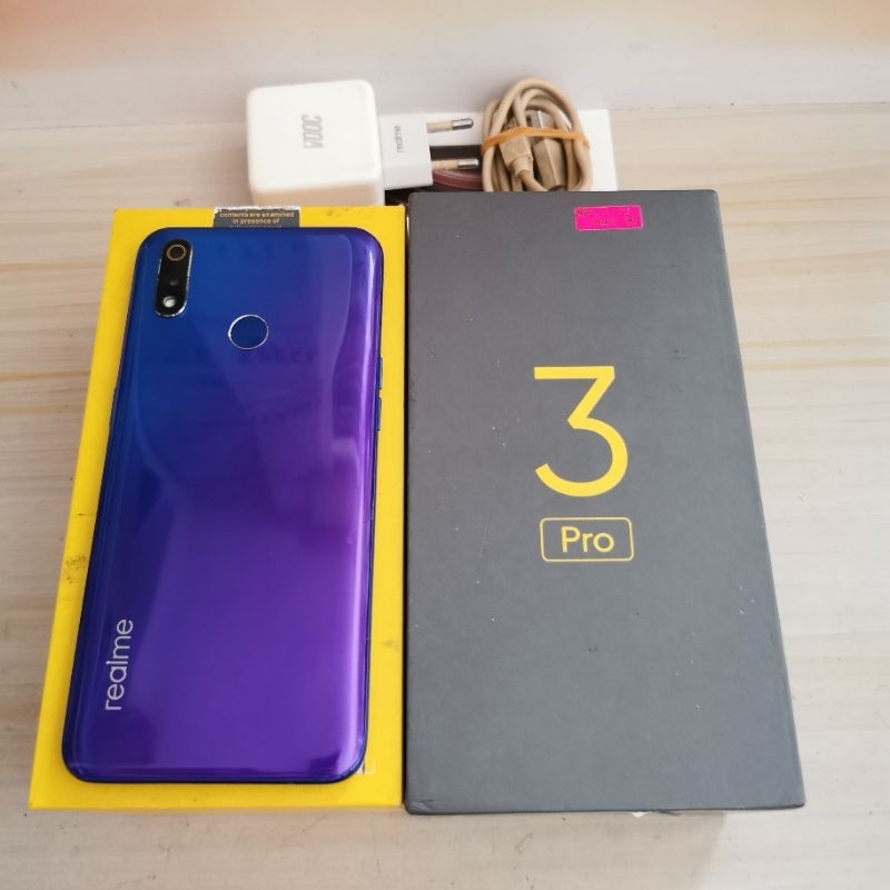 Realme 3 Pro ram 4GB 64GB Bekas - Fullset Resmi - second