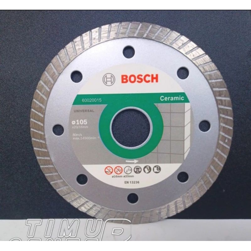 mata mesin gerinda potong belah keramik granit marmer BOSCH 4 inch turbo di jamin tajam