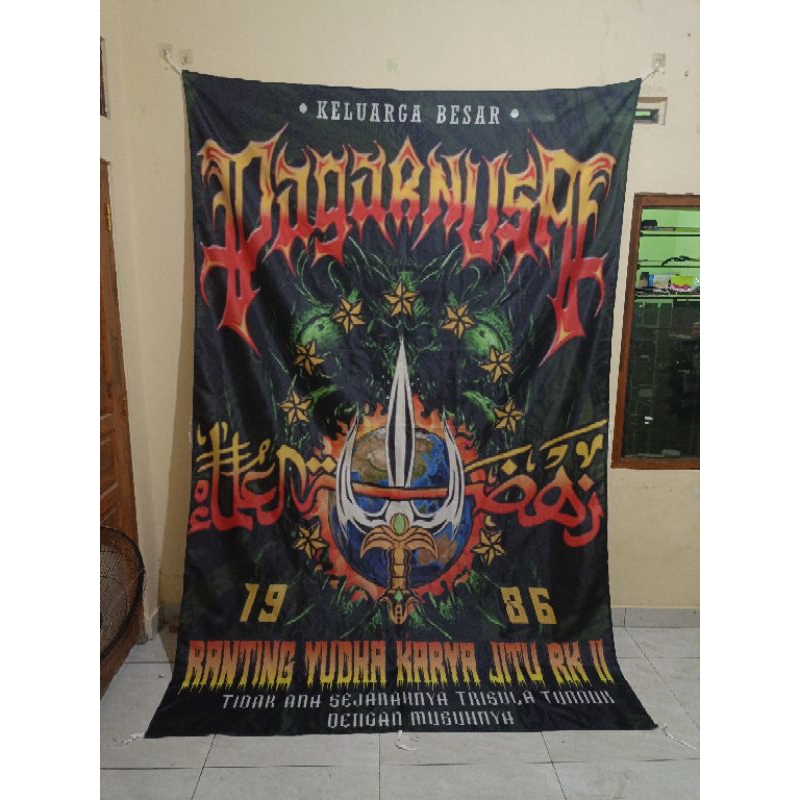 BENDERA FULL PRINTING PAGAR NUSA