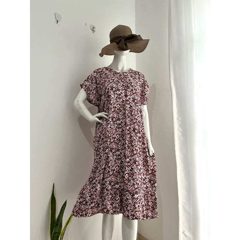 Luna dress / daster pendek