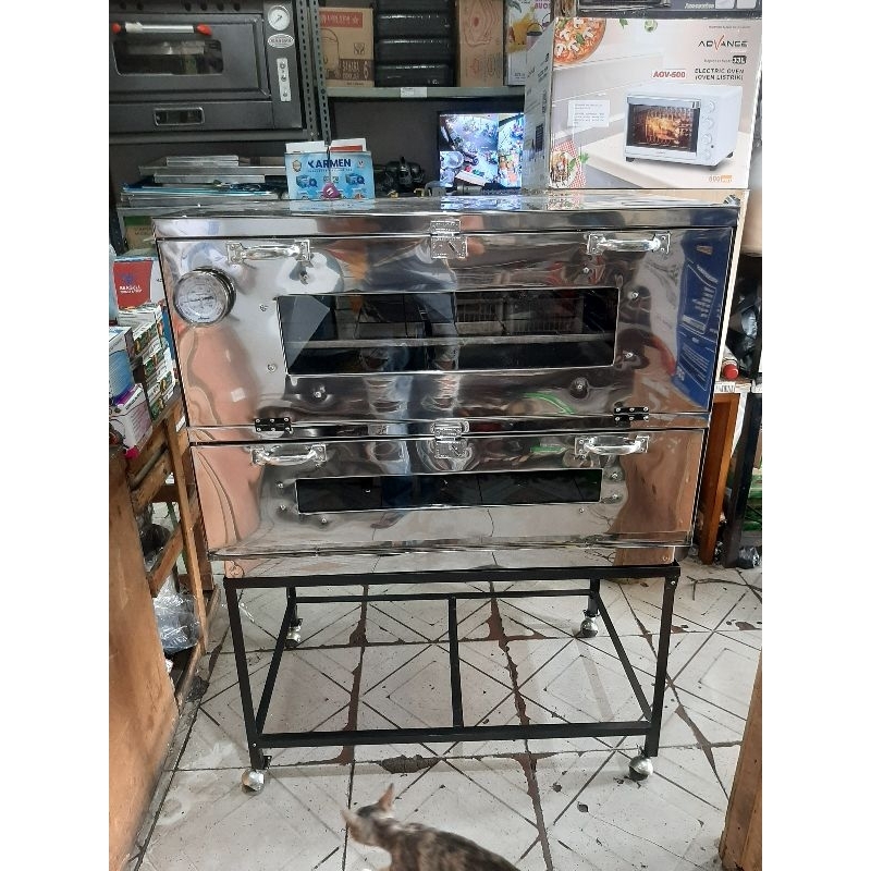OVEN GAS STAINLESS BIMA BERKAH 90X55X70CM