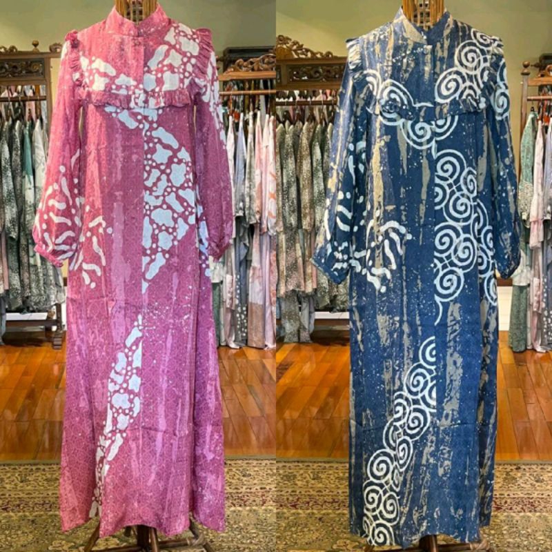 Ara Dress Viscos by Dian Pelangi LIMITED EDITION Busana Muslim Maxi Gamis Abaya Kaftan Gaun Outfit B