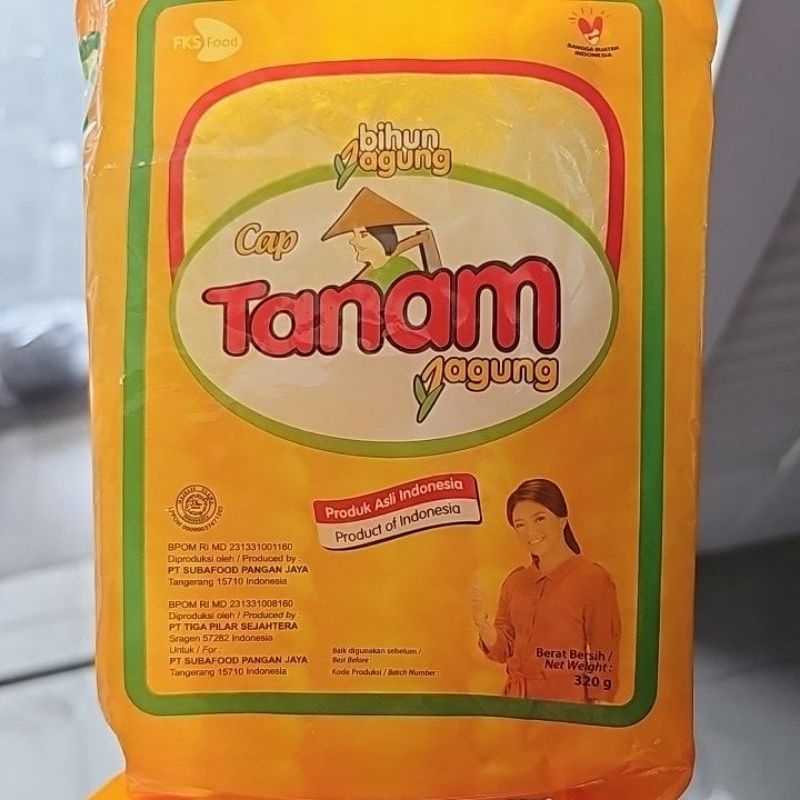 

Bihun Jagung Cap Tanam Jagung 320gr per pcs 320 gram Besar