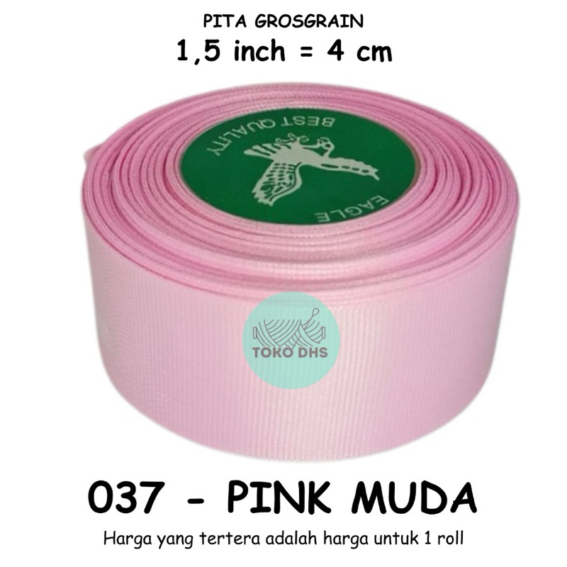 

pita grossgrain 1,5 inch / 4cm per roll 20 yard / 18,5 m grosgrain