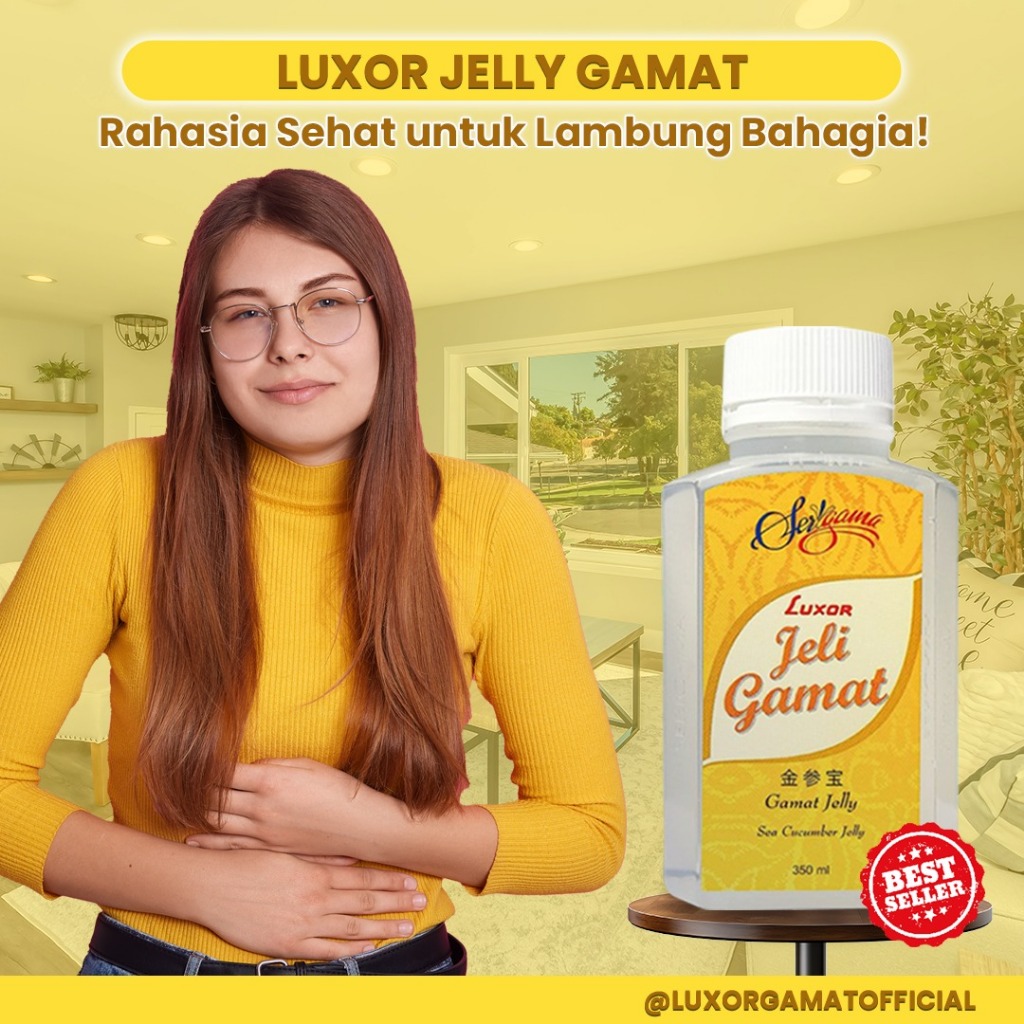BISA COD Luxor Jelly Gamat luxor Jeli Jelli Gamat 350ml Original GOLD G Jelly Gamat