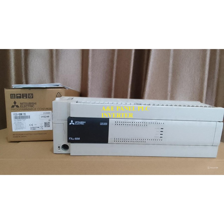 FX3U-80MT/DS  PLC Mitsubishi FX3U-80MTDS FX3U 80MT DS FX3U80MTDS Original