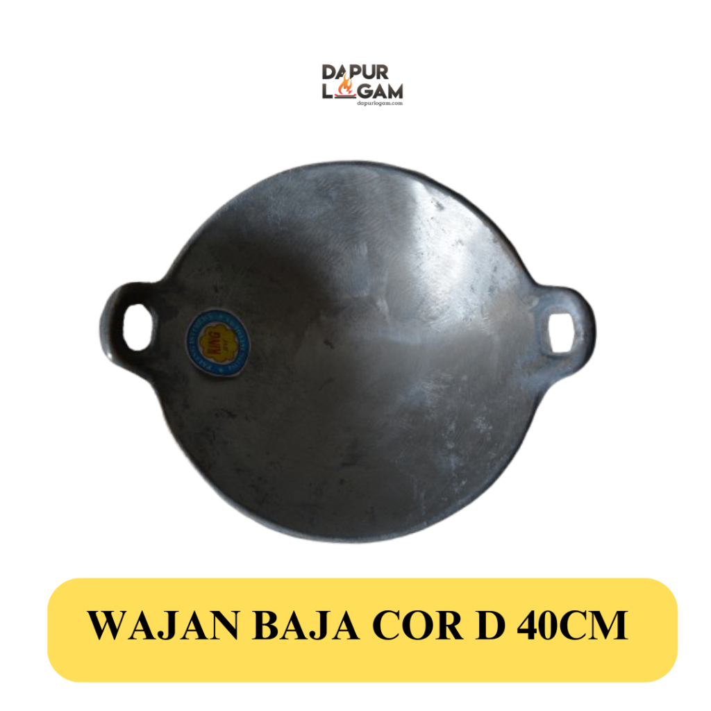 WAJAN /WAJAN BAJA / KUALI JAWA / WAJAN TRADISIONAL/  KUALI BAJA COR DIAMETER 40CM