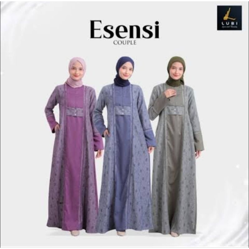 Lubi couple gamis esensi