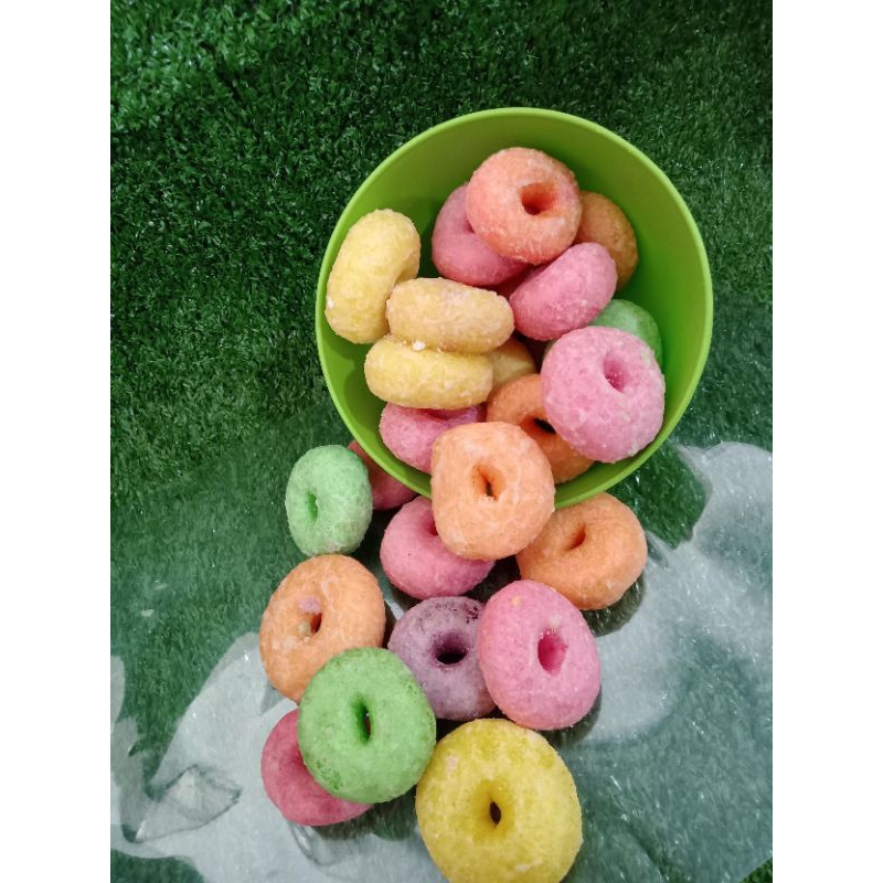 

DONAT MANIS WARNA// CEMILAN ENAK MANIS