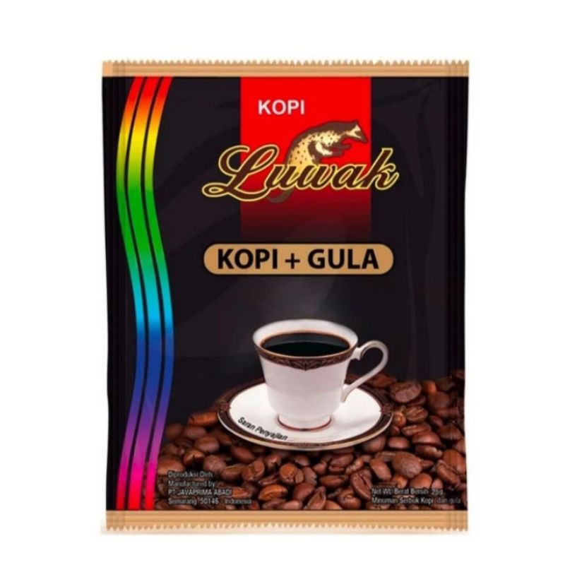

[GRATIS ONGKIR] Luwak Hitam 1 rcng isi 10+5/ Luwak hitam sachet 25gr