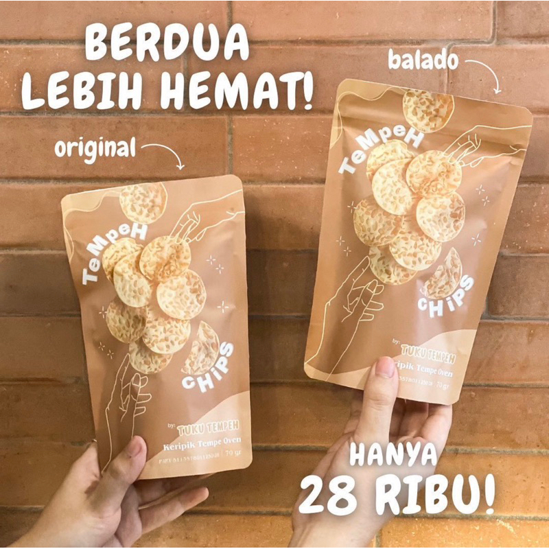 

TUKU TEMPEH - KERIPIK TEMPE SAGU OVEN RASA ORIGINAL BALADO PROMO BERDUA LEBIH HEMAT!!!